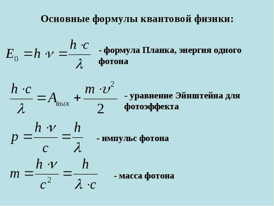 Обозначения в физике - единицы измерения физических величин