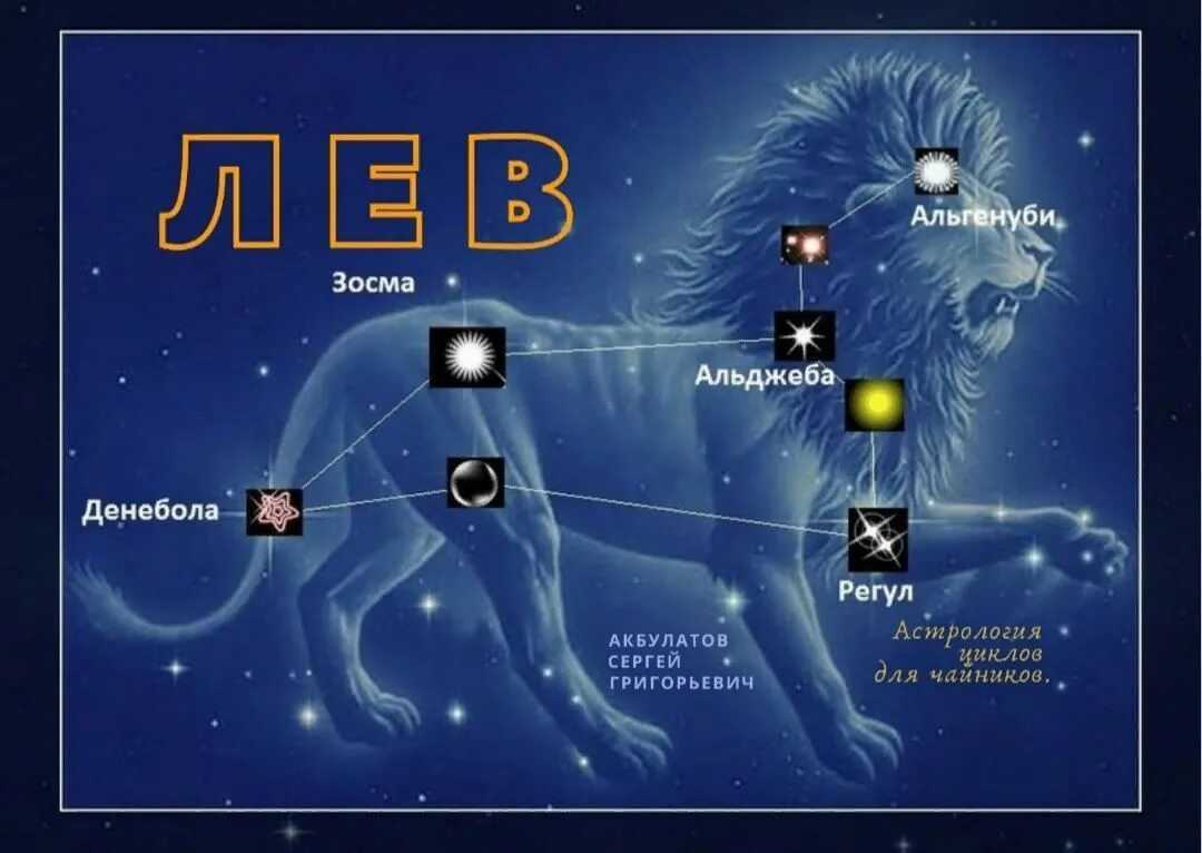 Созвездие лев