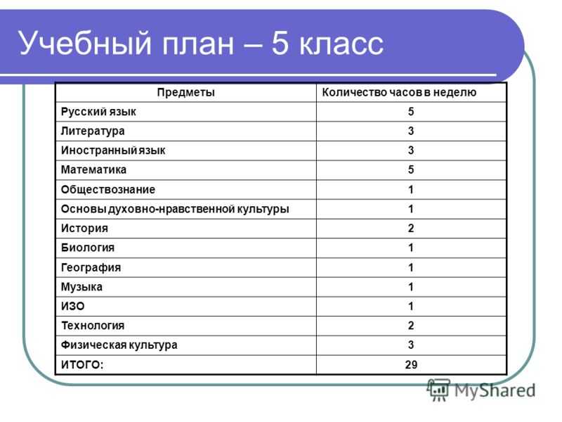 Перечень предметов в 10 классе в 2023-2024 учебном году