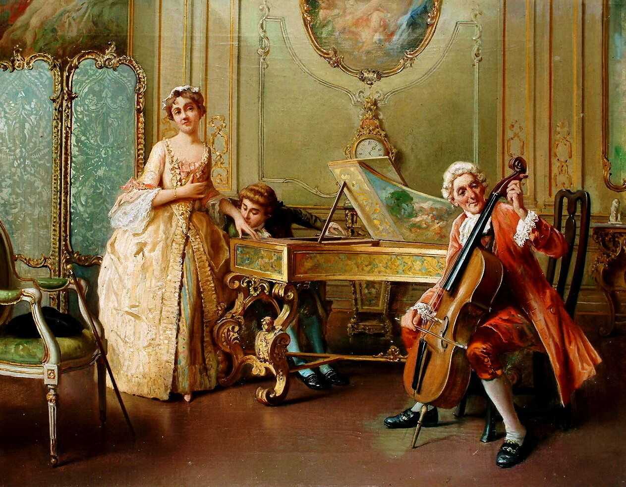 Русская классическая музыка xviii века
