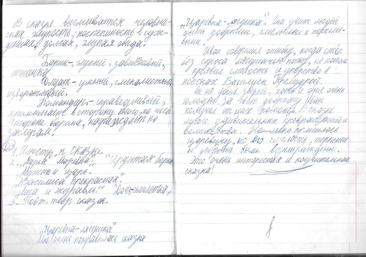 Сочинение на тему мой любимый герой сказки 5 класс