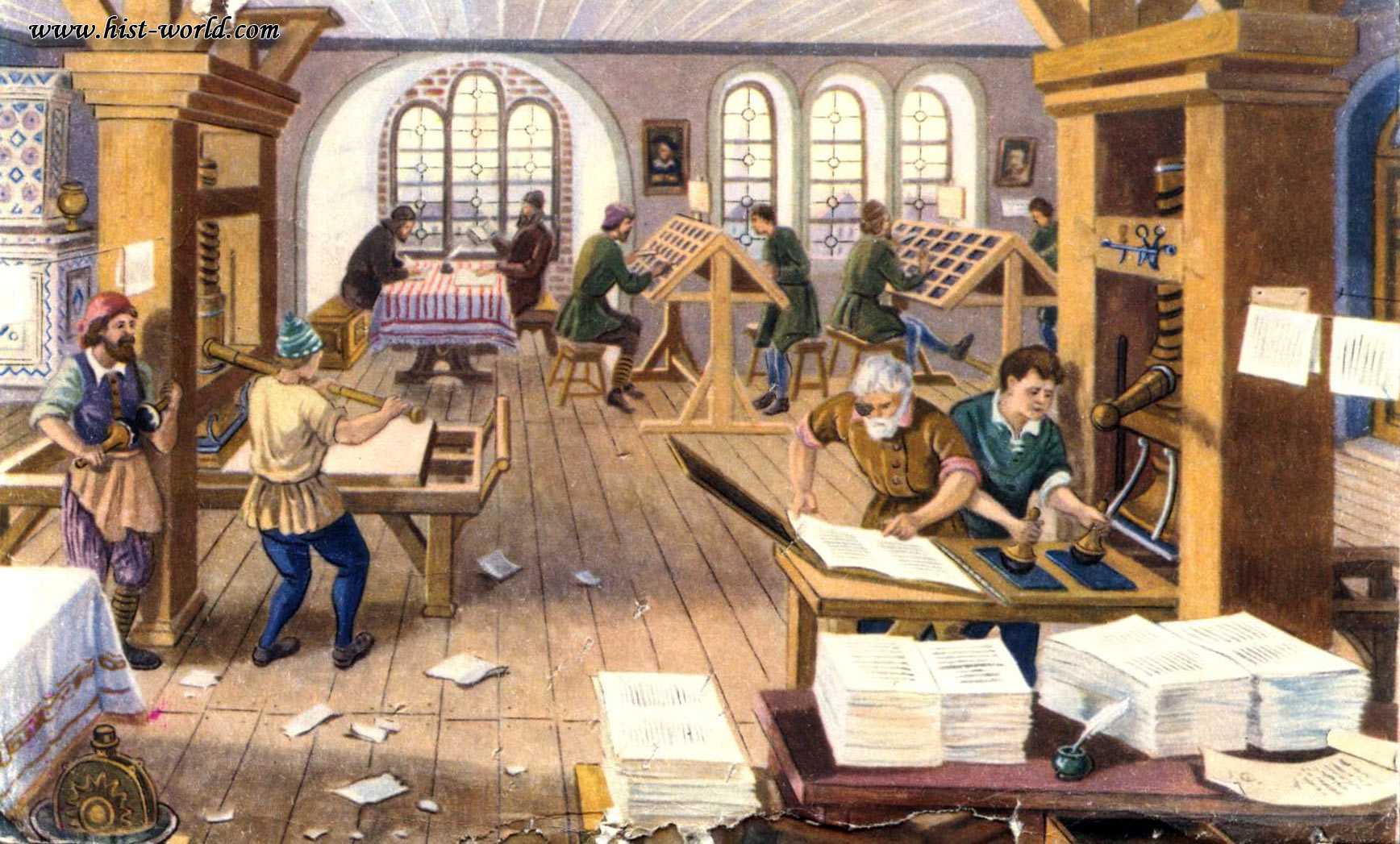 Доклад на тему первая печатная книга на руси 3, 4 класс