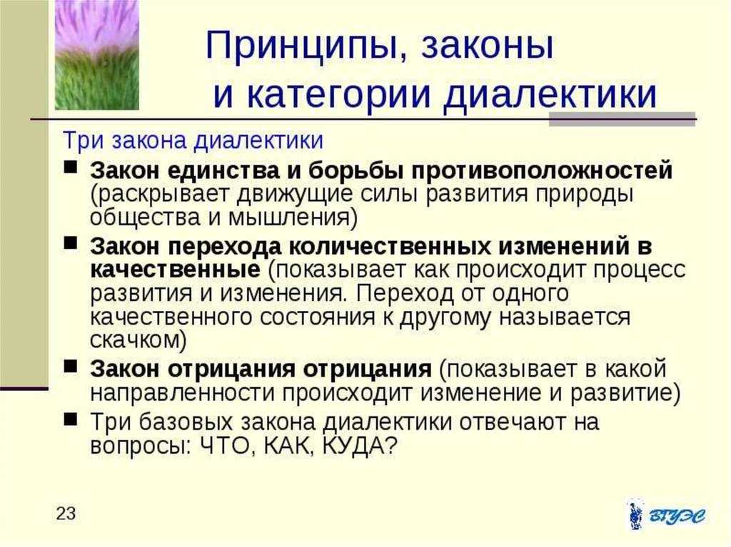 Краткий экскурс в диалектику гегеля