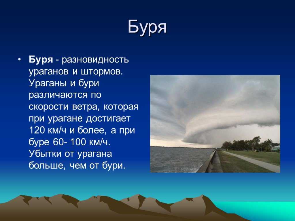 Действия населения при урагане, смерче, буре: правила поведения