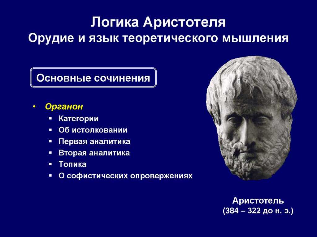 Размышления о философии аристотеля