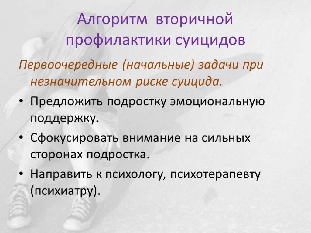 Современные программы профилактики суицидального поведения подростков и молодежи //психологическая газета
