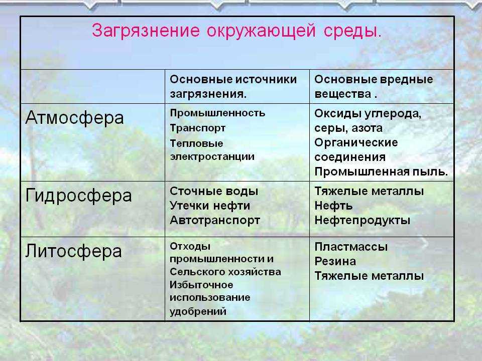 Загрязнение литосферы: основные источники, последствия и пути решения проблемы