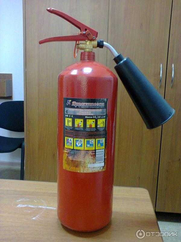 Для каких целей нужен углекислотный огнетушитель