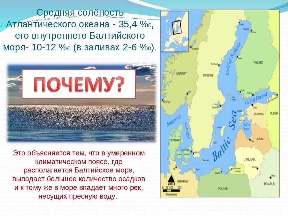 Природные ресурсы балтийского моря кратко