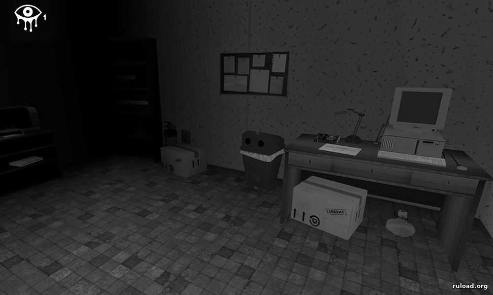 Сюжет игры eyes the horror: главный герой попадает в заброшенный особняк, где его ожидают множество ужасов