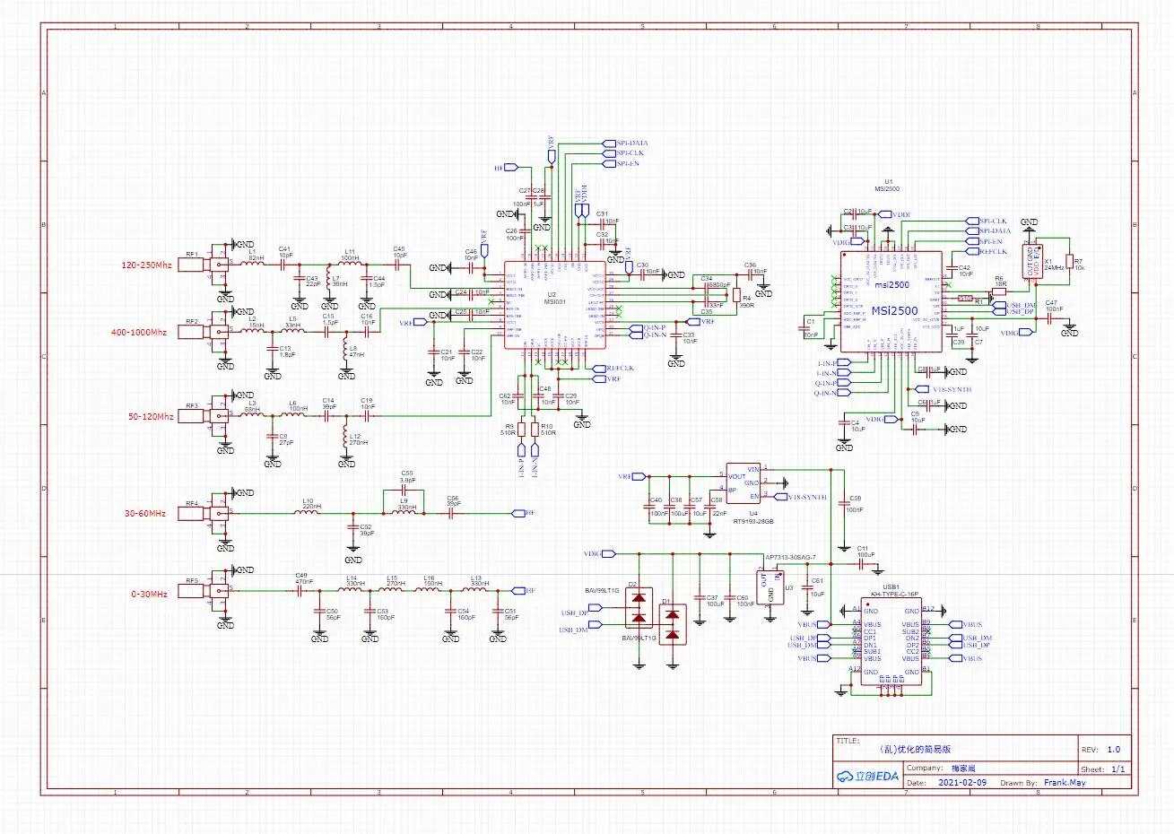Простой sdr приемник на 74hc4053.