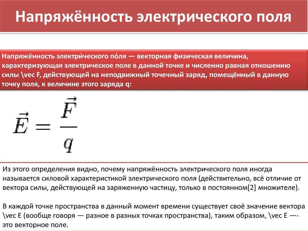 Что такое электрическое поле: способы обнаружения и исследования