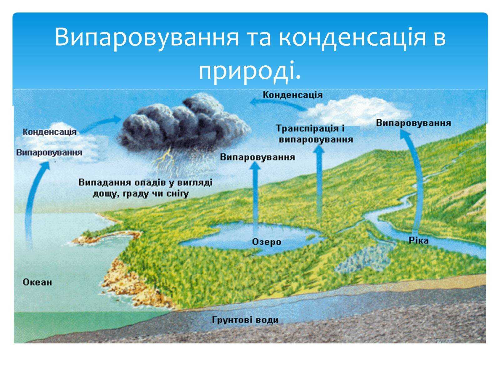 § 33. вода на земле. круговорот воды в природе