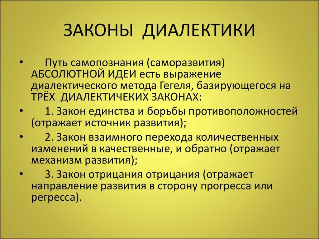 Что такое диалектика гегеля