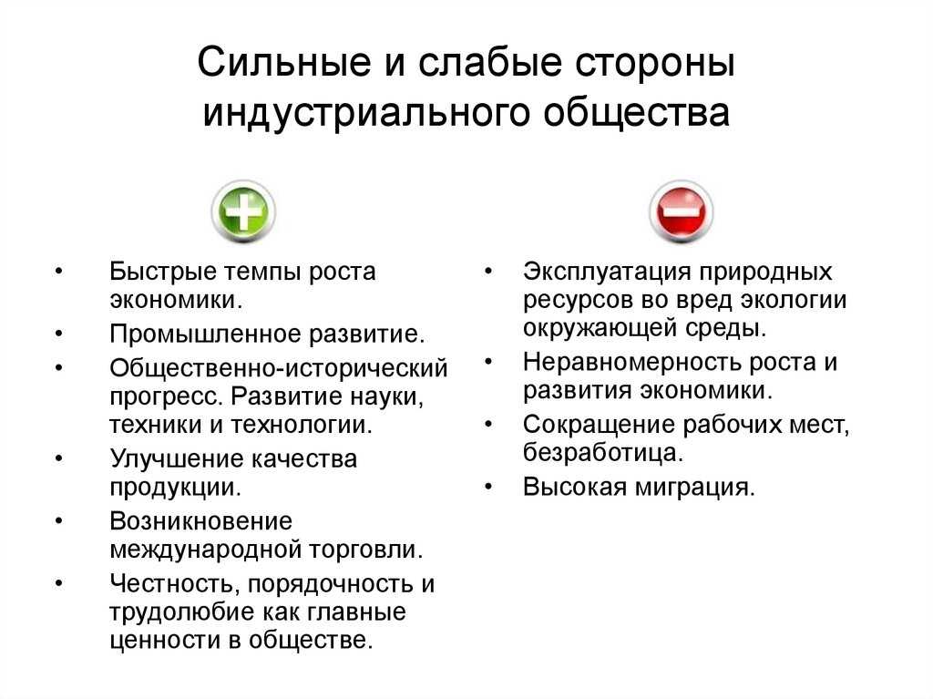 Типы обществ: традиционное, индустриальное, информационное
