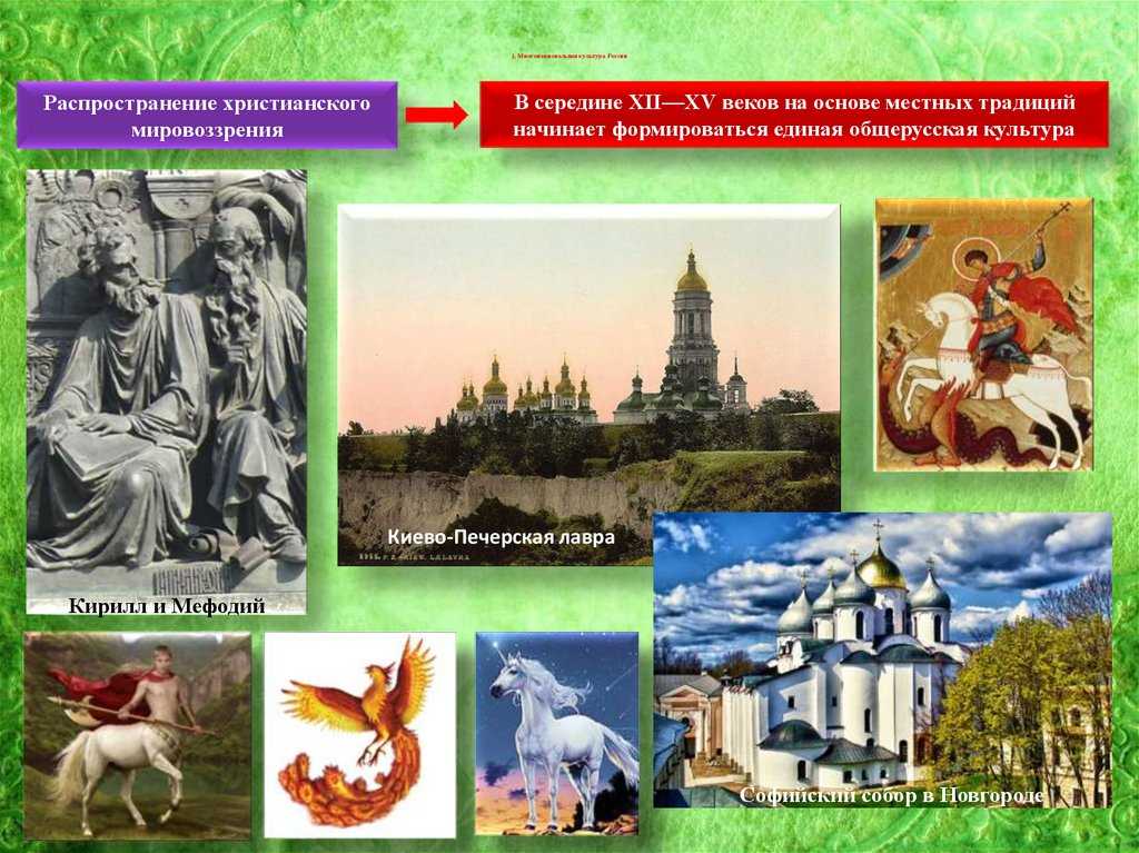 Многонациональная культура россии: роль русской культуры в истории страны