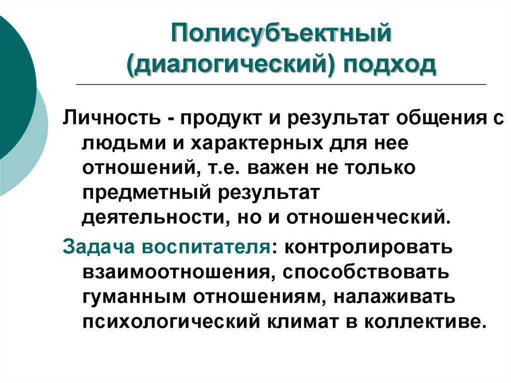 Развитие самосознания учителей и учащихся в полисубъектном взаимодействии