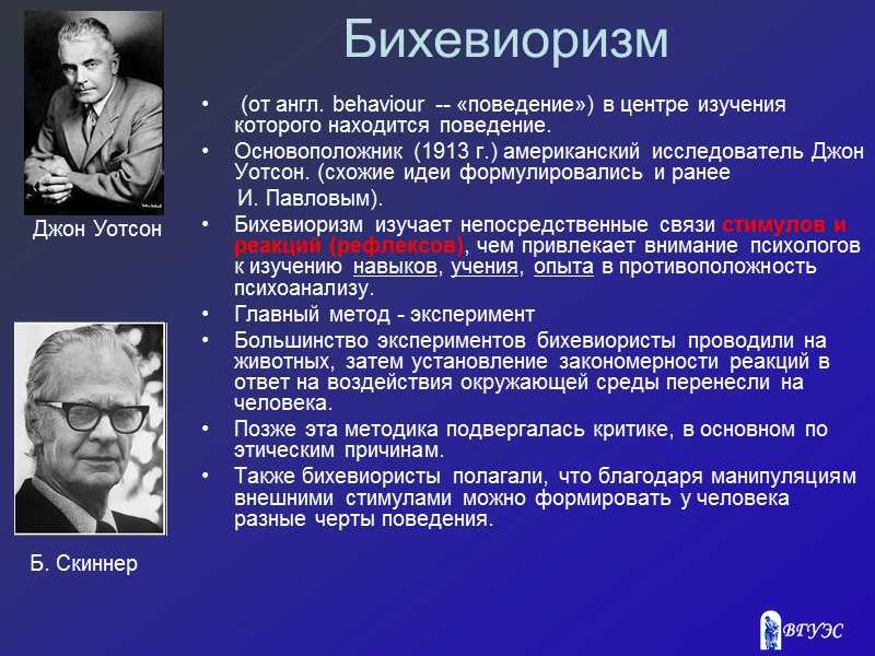 Теория и практика поведенческого подхода