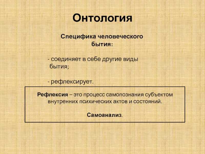 Что такое законы бытия