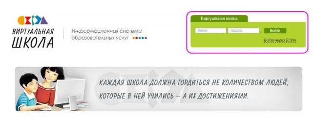 Виртуальная школа — вход в систему, обзор возможностей
