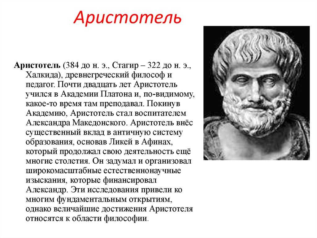 Аристотель | 10 основных вкладов и достижений