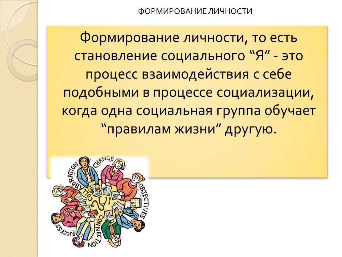 Понятие личности в педагогике