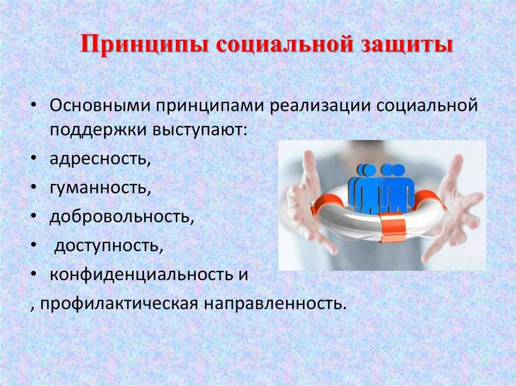 1.1 сущность, направления и функции социальной защиты населения