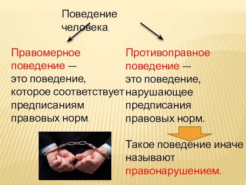 Правомерное и противоправное поведение кратко обществознание 7 класс помогите пожалуйста