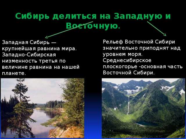 Рельеф восточной сибири: особенности ландшафта и его значимость