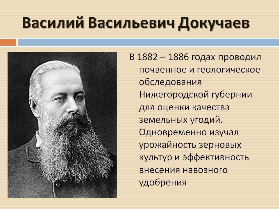 Биография василия докучаева кратко (жизнь и творчество)