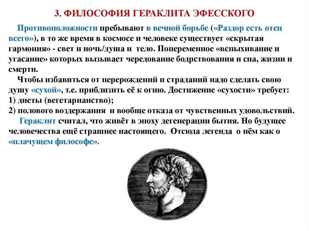 Диалектика гераклита кратко и понятно