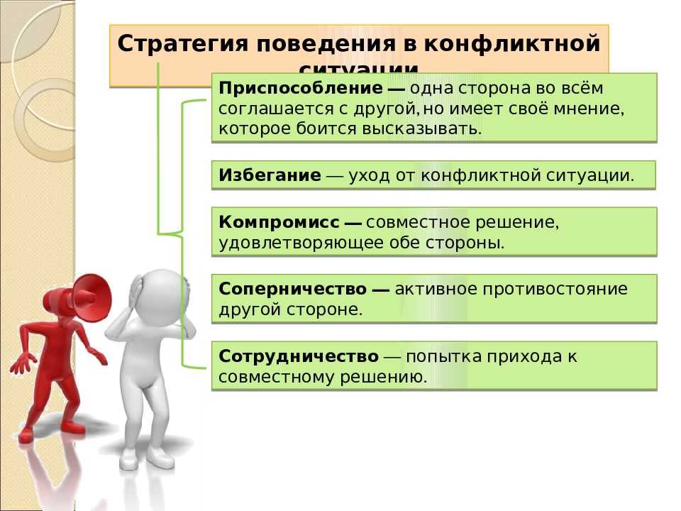 Правила бесконфликтного общения и его методы