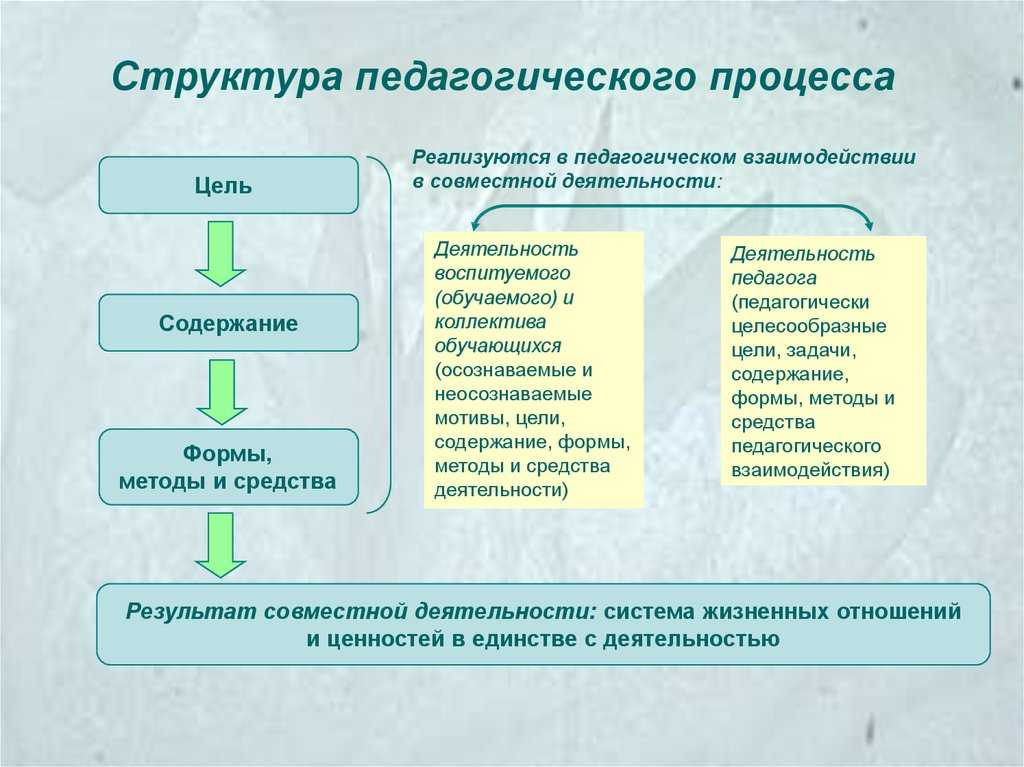 Педагогика - процесс обучения. его функции, структурные элементы и законы