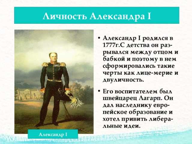 Основные реформы александра 1