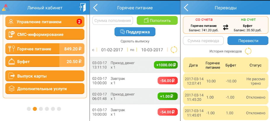 Проверить баланс школьной карты питания: личный кабинет в myschool spb ru