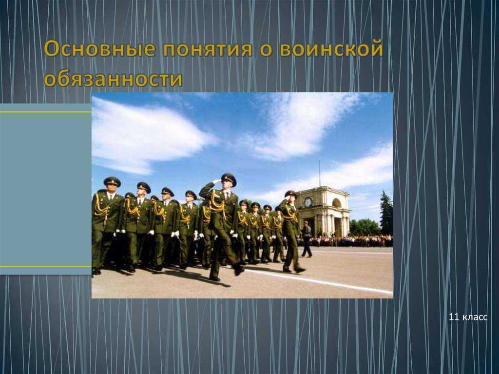 Реферат на тему: воинская обязанность