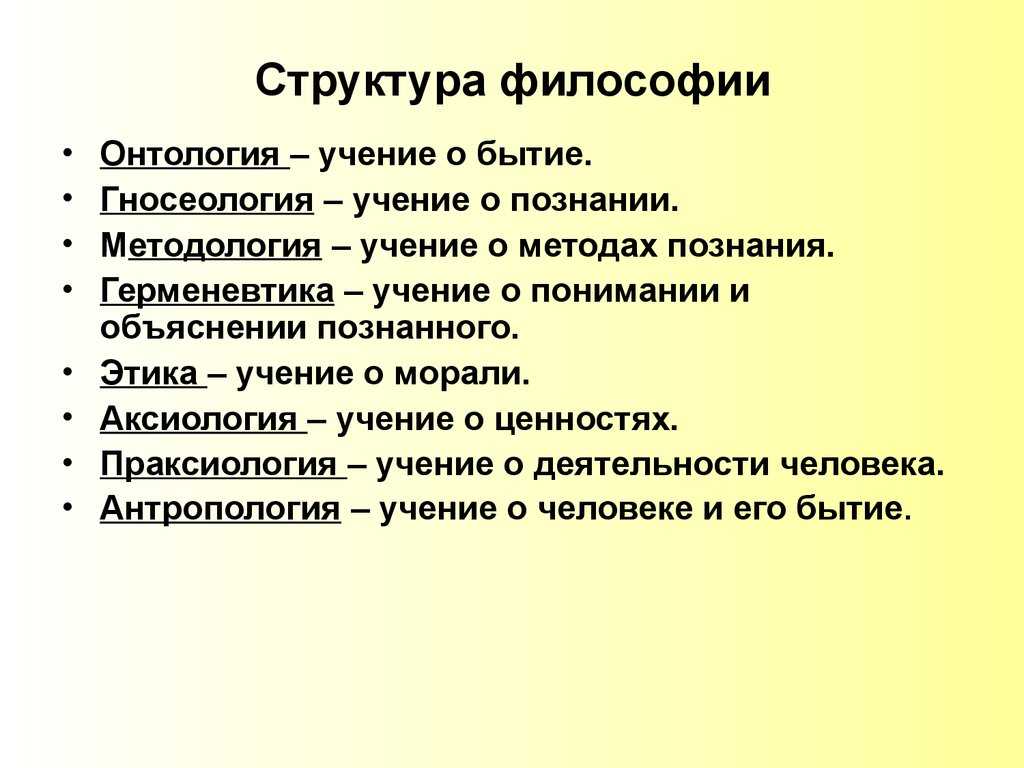 Из какой отрасли культуры и каким образом произошла философия кратко