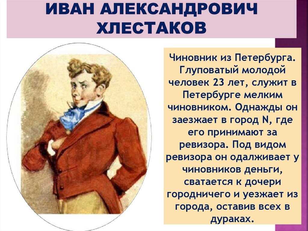 Урок 5: гоголь "ревизор" - 100urokov.ru