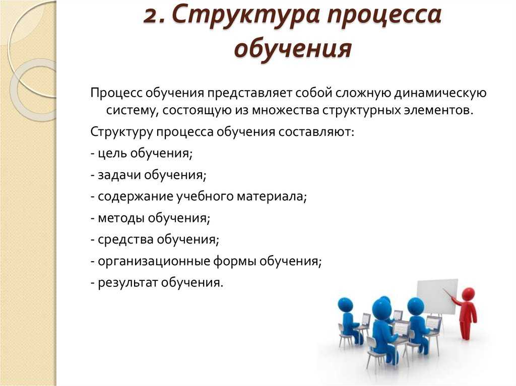 Педагогика - процесс обучения. его функции, структурные элементы и законы