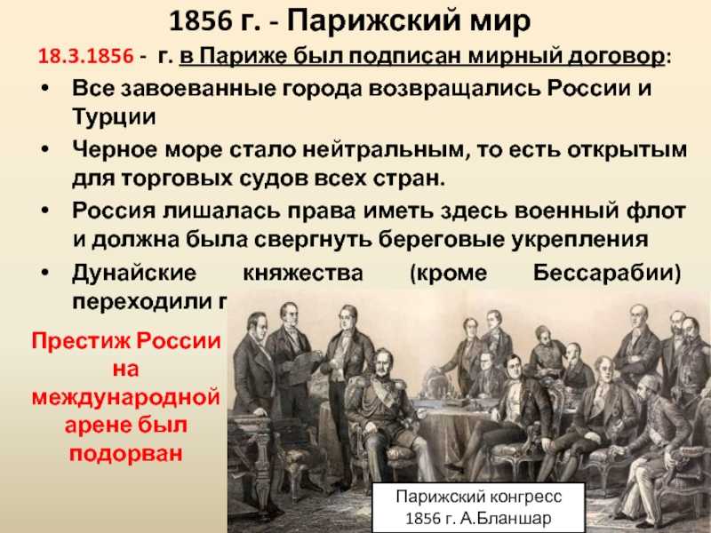 Парижский мирный договор